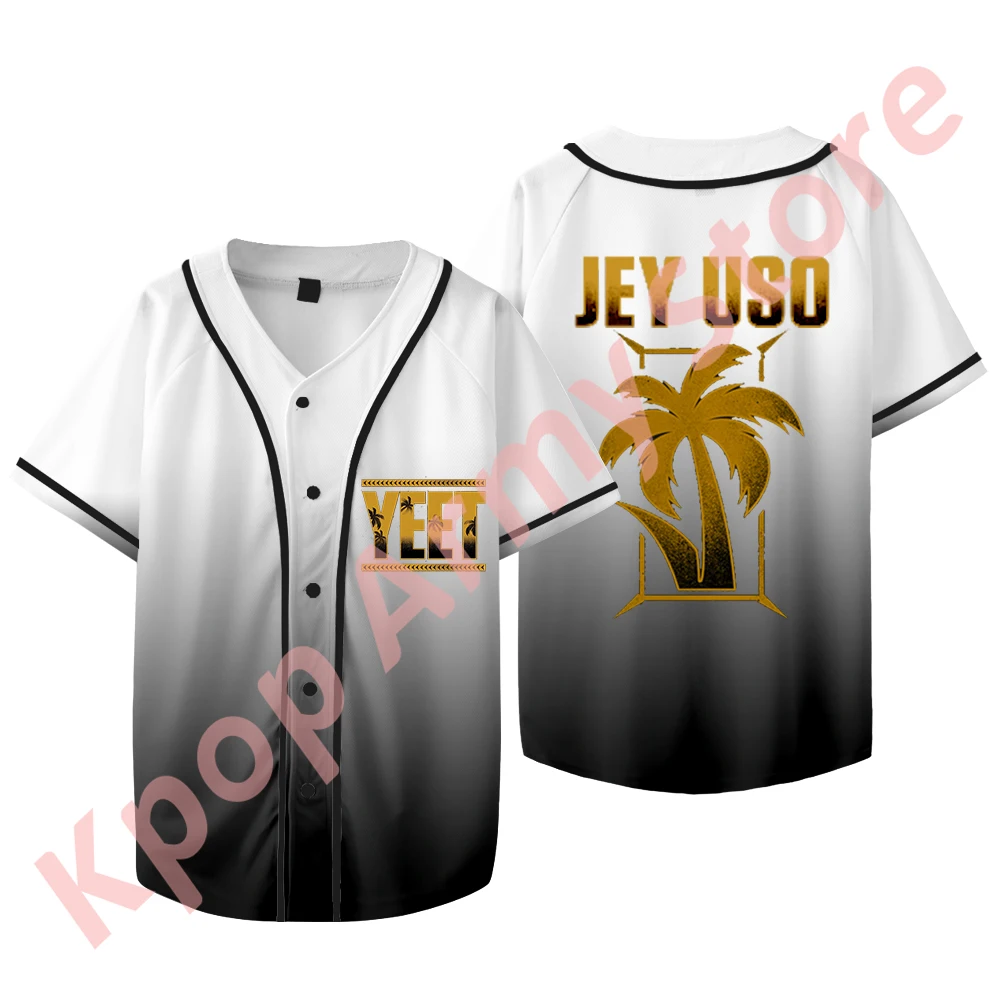 Jey Uso Golden Yeet Merch Бейсбольная куртка Футболка Летние женские и мужские модные
