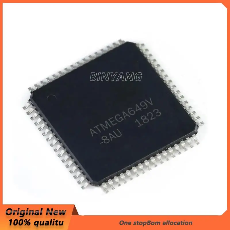 

(5-10piece)100% New ATMEGA649V-8AU ATMEGA649V 8AU QFP-64 Chipset