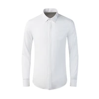 high quality luxury shirt men 2022 spring summer new cotton mens lapel slim shirt simple casual youth fashion business shirt