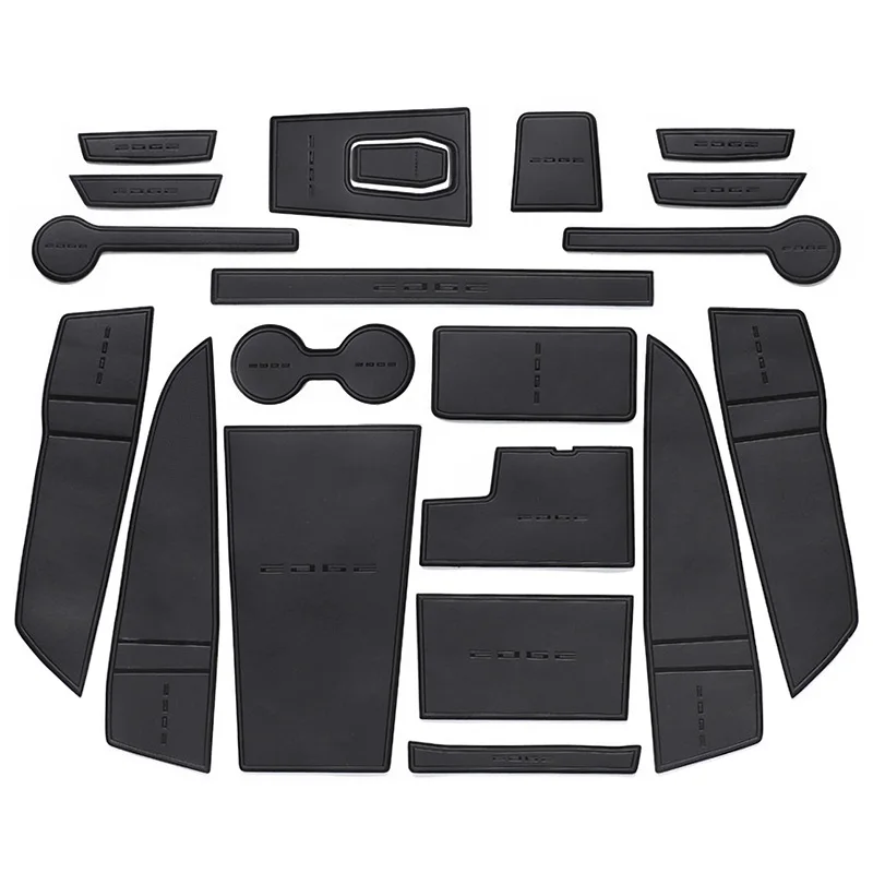 Нескользящий коврик для ворот и чашек Ford Edge L 2023 аксессуары нескользящий двери