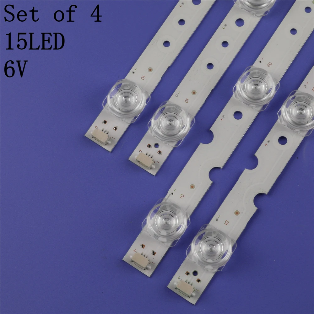 

4PCS/SET LED strip 55P65US 55U3800C 55P65 55D6 55F6 55L2 4C-LB5508-HR03J 55HR330M07B2 55HR330M08A2 V2 4C-LB5507-HR03J