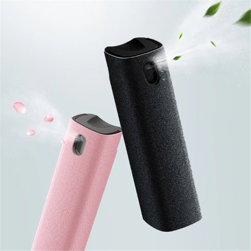 

2 In 1 Phone 20ml Screen Cleaner Spray Portable Tablet Mobile PC Screen Cleaner Microfiber Cloth Set Glass Cleaning Arti