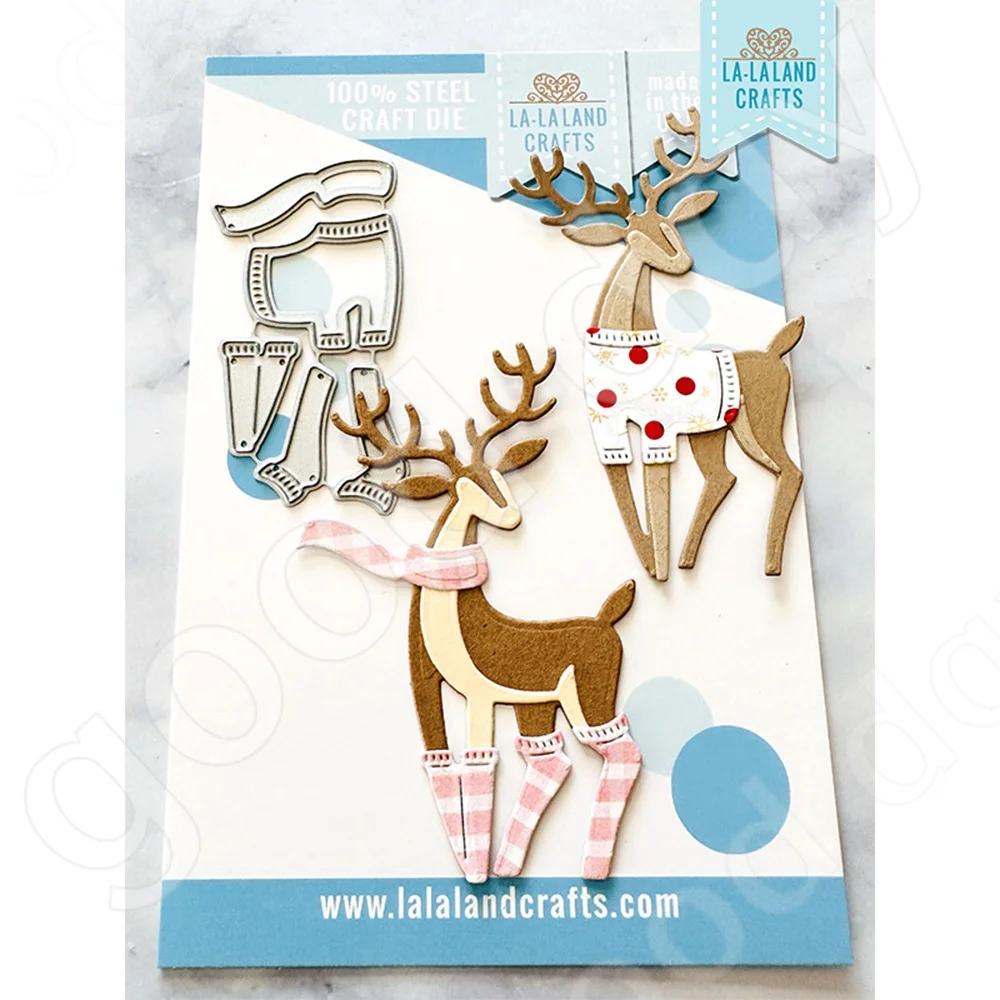 

Deer Clothes Metal Cutting Dies Scrapbook Diary Decoration Embossing Template Diy Greeting Card Handmade Hot Sale New Arrival