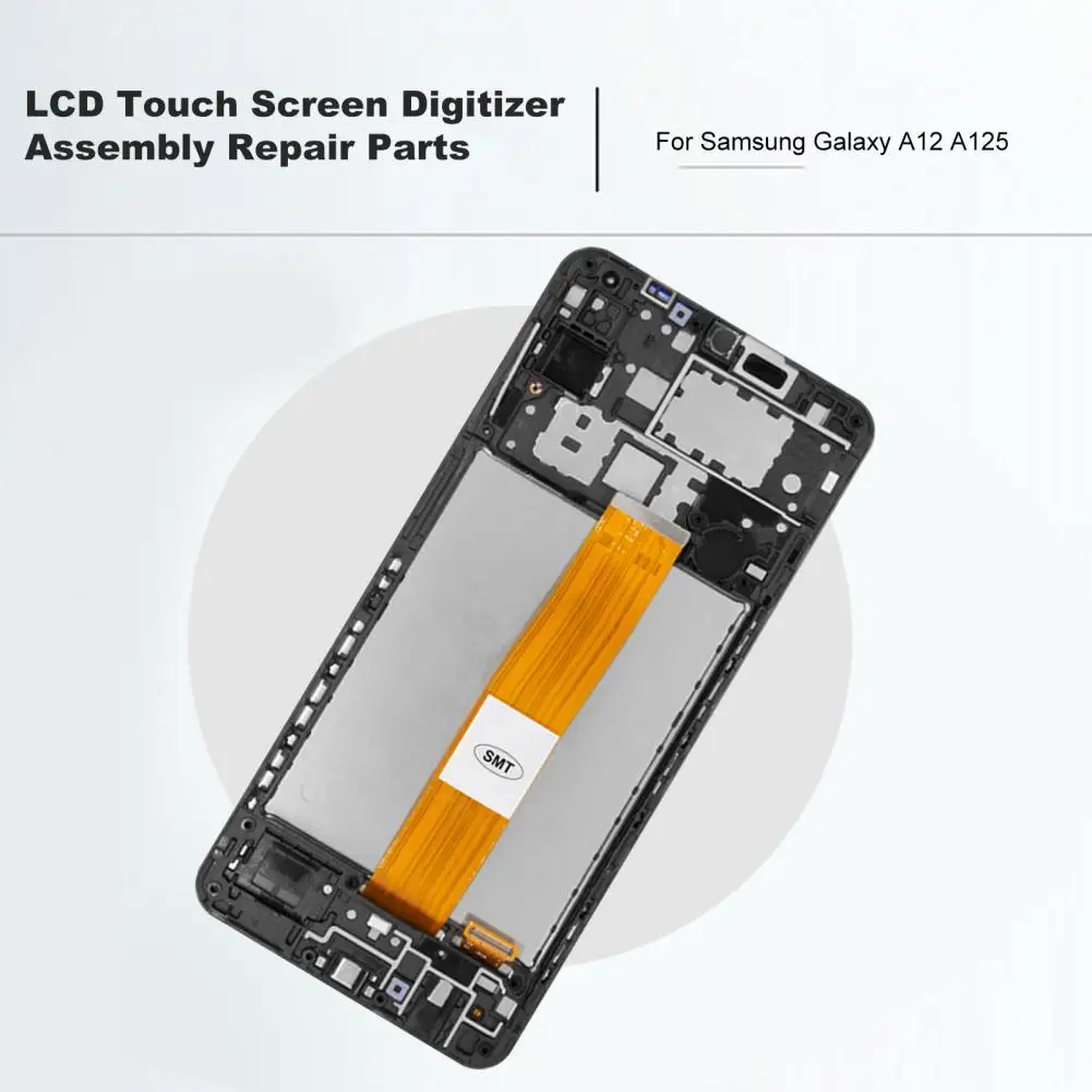 

Cellphone Accessories Solid Phone AMOLED LCD Screen Digitizer Assembly for Samsung Galaxy A12 A125
