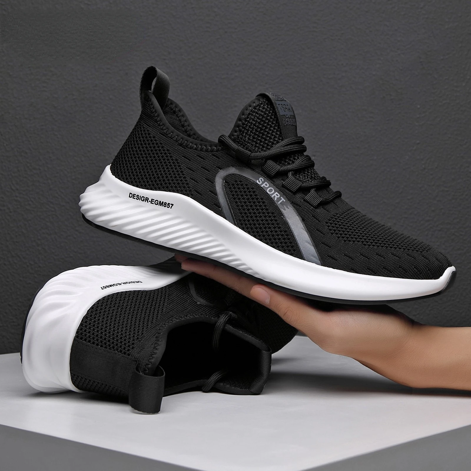 

Shoes Men Sneakers Man Casual Mens Shoes Tennis Luxury Shoes Trainer Race Breathable Shoes Fashion Loafers Running Shoes For Men