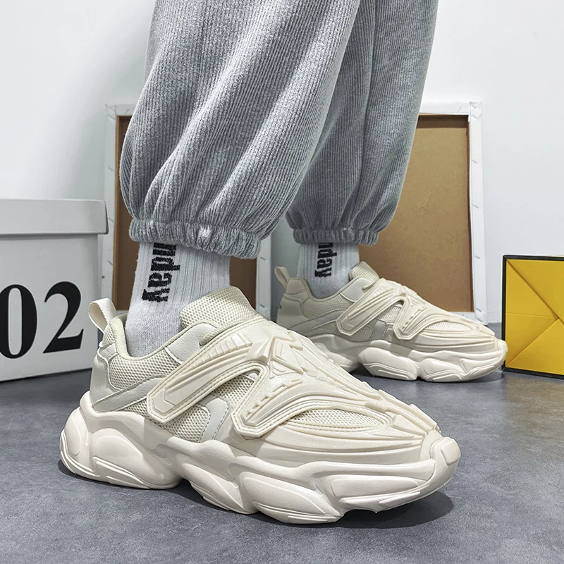 Hot sale Men Sneakers Platform Sneakers Casual Dad Chunky Footwear Male Walking Designer Shoes Running Sports Shoes for Male