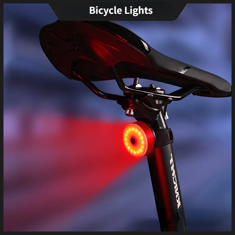 

Bike Waterproof Taillight USB Night Rdding Warning Light Bicycle Rear Light Backpack Helmet Safe Equipment Tail-lamp Accessorie