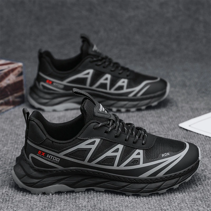 

Men's Breathable Comfort Lightweight Casual Sneakers Sports Running Tennis Fitness Jogging Athletic Shoes for Men