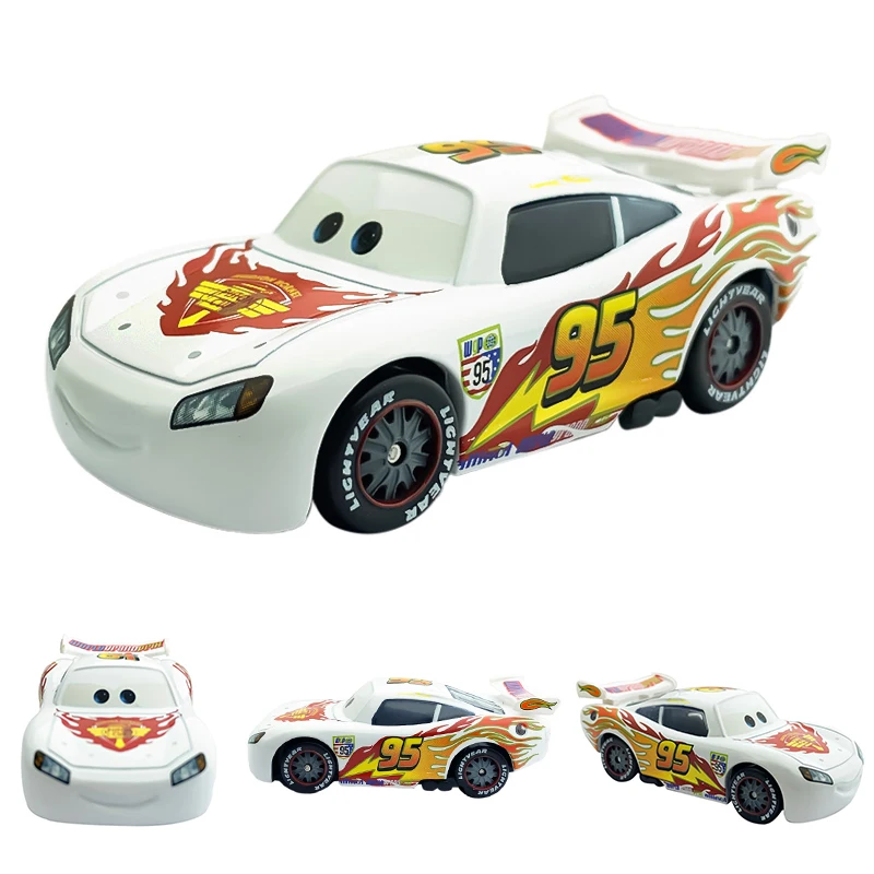 

Disney Pixar Cars 2 3 Lightning McQueen Doc Hudson Mater Champion cup 1:55 Diecast Metal Alloy Model Car Boy Birthday Gift Toys