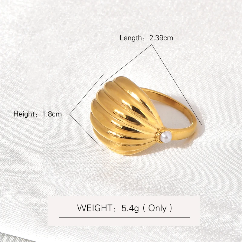 Французский глянцевый дизайн не выцветающая ниша персонализированное кольцо из