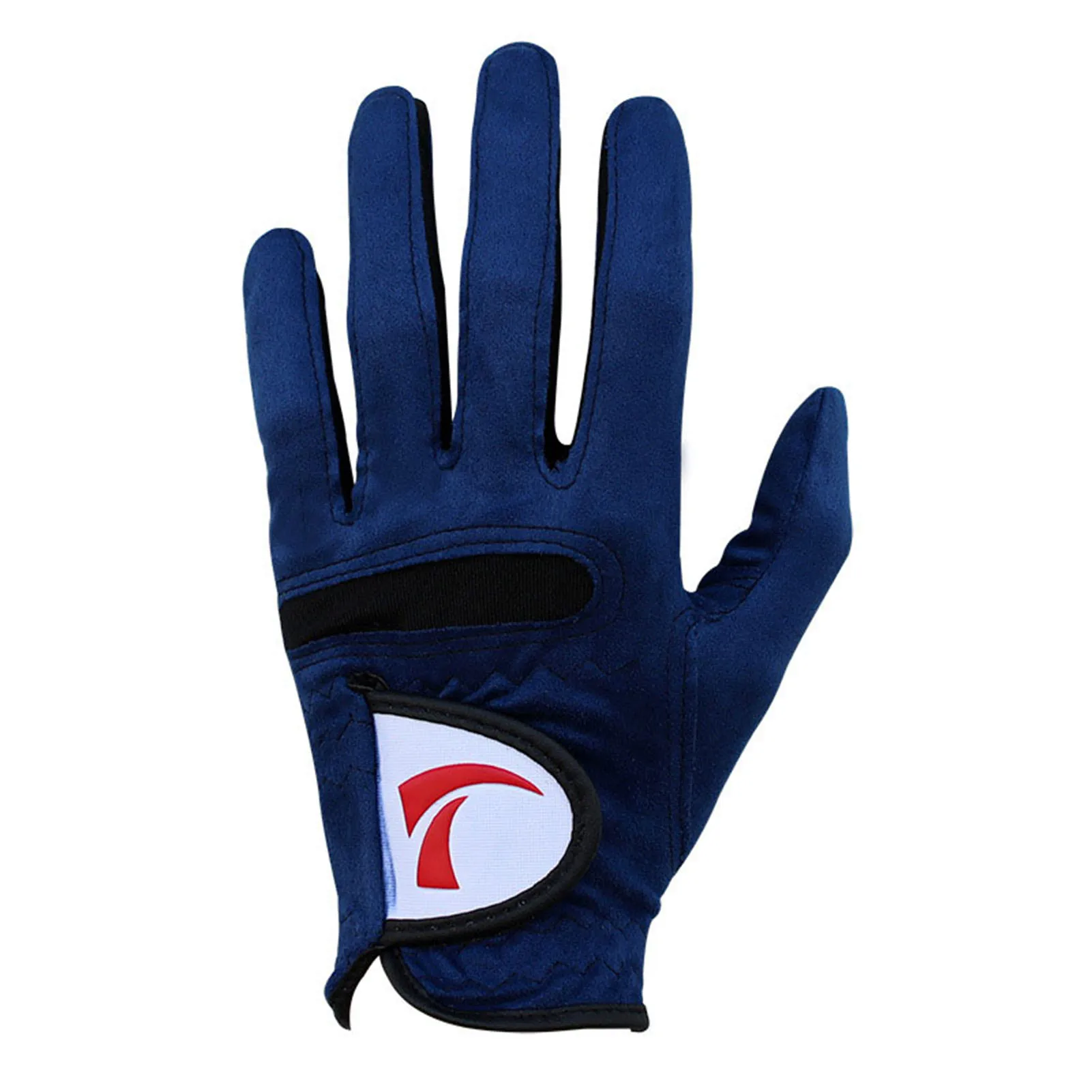 

1PCS Professional Golfs Gloves for Outdoor Sport Microfiber Cloth Breathable Hook and Loop Button Design Gloves Guantes
