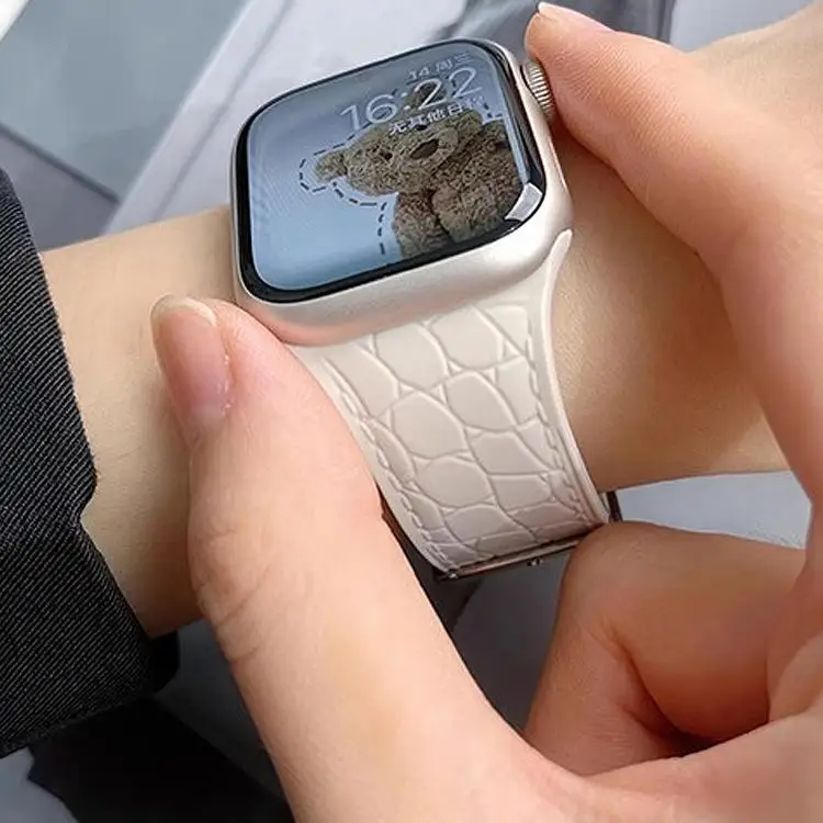 Фото Силиконовый ремешок для Apple Watch, 45 мм, 44 мм, 46 мм, 40 мм, 41 мм, 42 мм, 49 мм, спортивный браслет, ремешок для iWatch серий 11, 10, 9, 8, 7, 6, SE, Ultra №1