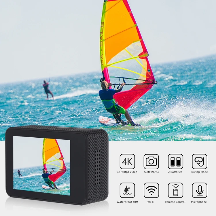 Amazon Choice 170D 24 МП мини маленькая Спортивная камера DV Full HD 1080P 4K Wifi Экшн-камера для Gopro