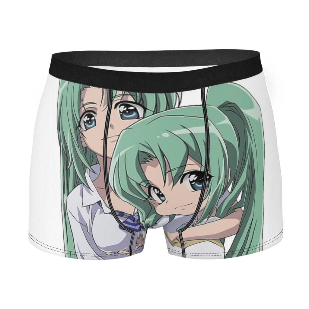 

Higurashi no Naku Koro ni Men Boxer Briefs Higurashi no Naku Koro ni Highly Breathable Underwear Top Quality Print Shorts Gifts