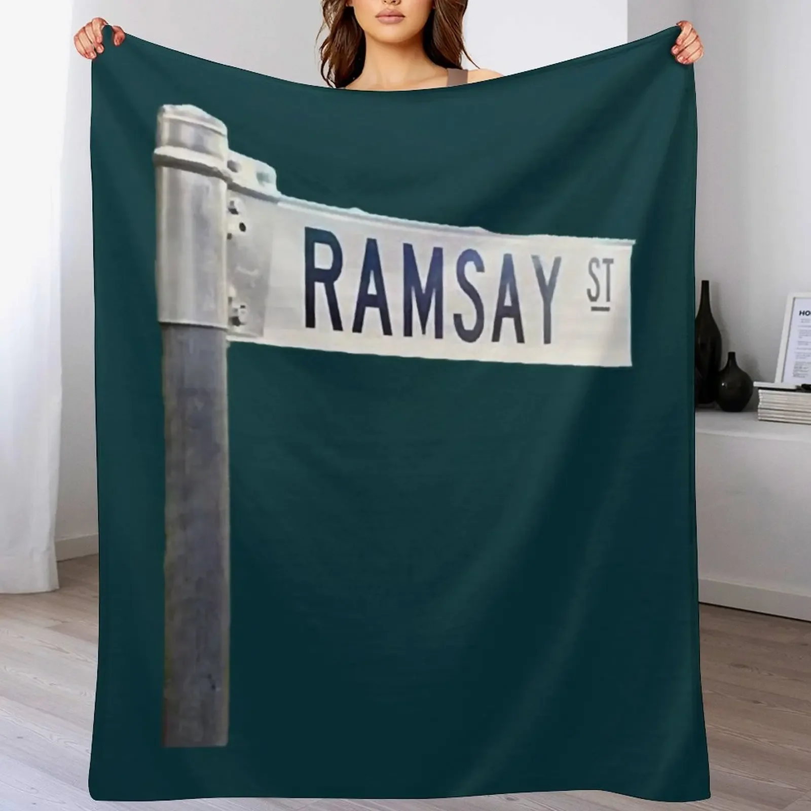 Фото Уличное одеяло Neighbours TV Ramsay, милые фланелевые термобелья в клетку для путешествий, летние одеяла №1