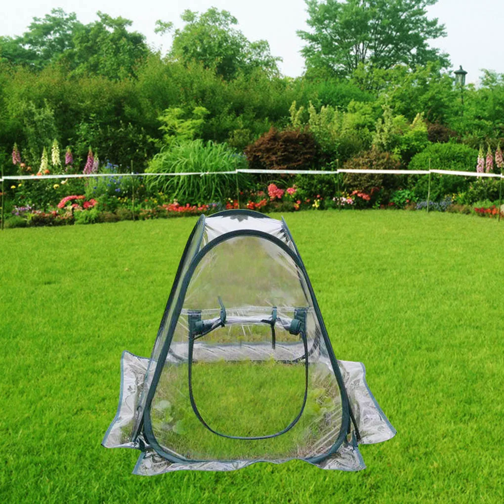 

Мини теплица маленький Крытый открытый садовый цветочный горшок всплывающее покрытие задний двор цветочный приют