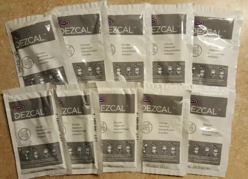 & Espresso Descaler 10 Packets Breville Senseo Melitta