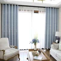 korean style stitching bedroom living room curtain lace double layer high blackout curtain princess room net red anchor curtain