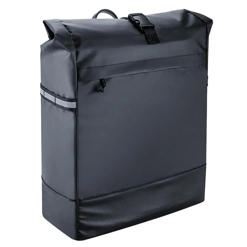 

Сумка Panniers для велосипеда, велосипедные держатели с регулируемыми крючками, ручка для переноски, большие карманы для заднего велосипеда, бе...