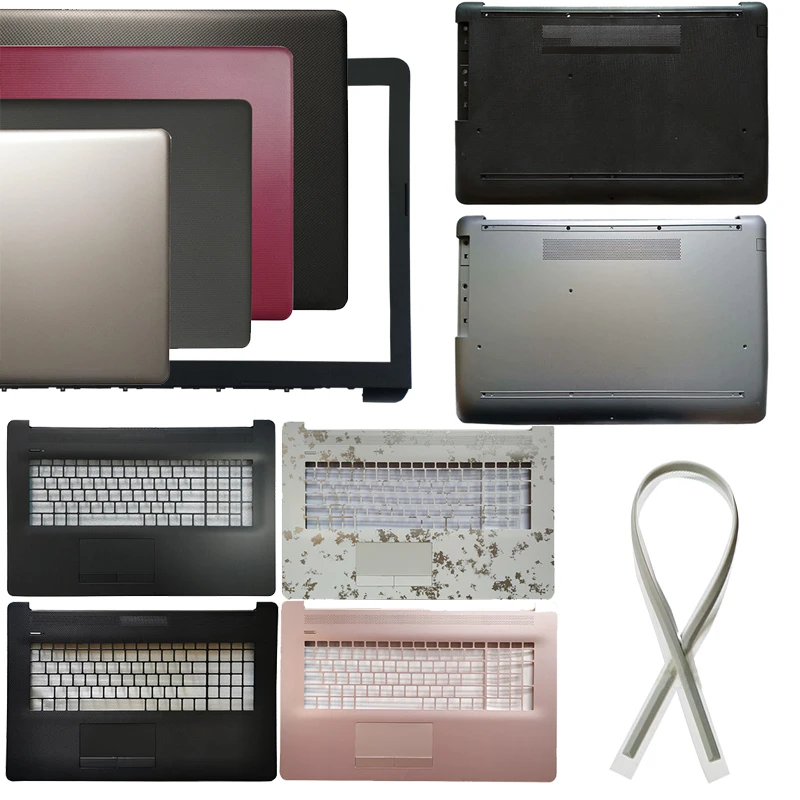 

New Laptop LCD Back Cover/Front Bezel /Palmrest/BOTTOM CASE/Rubber Strip For HP Pavilion 17-BY 17-CA 17T-BY 17Z-CA