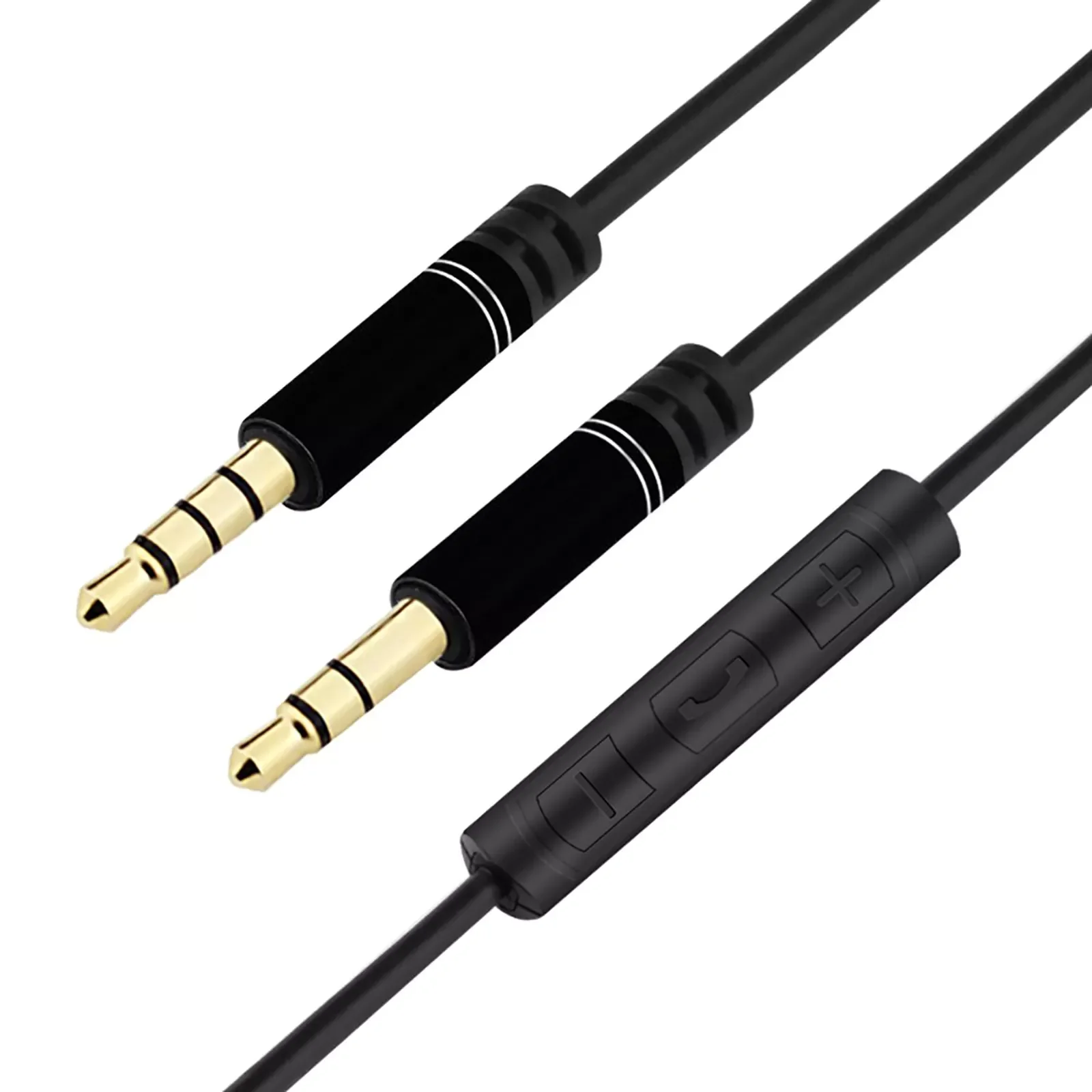 

Адаптер для наушников, совместимый с Iphone 3,5 мм, контроль громкости аудиолинии с микрофоном