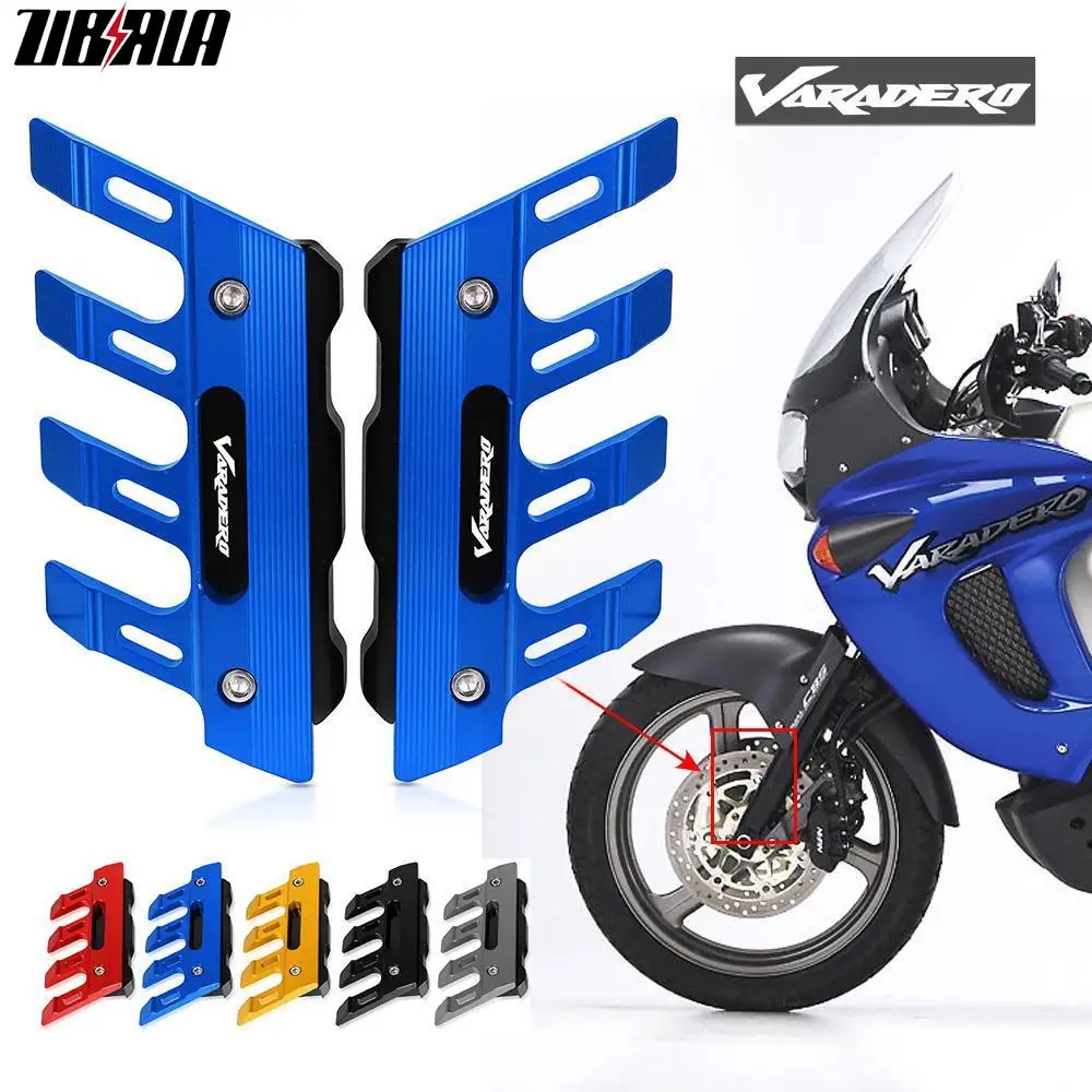 

Front Shock Absorber Fork Shock Absorption Guard Protector Cover Board XL1000V 1000V For HONDA XL1000 Varadero ABS XL 1000 V