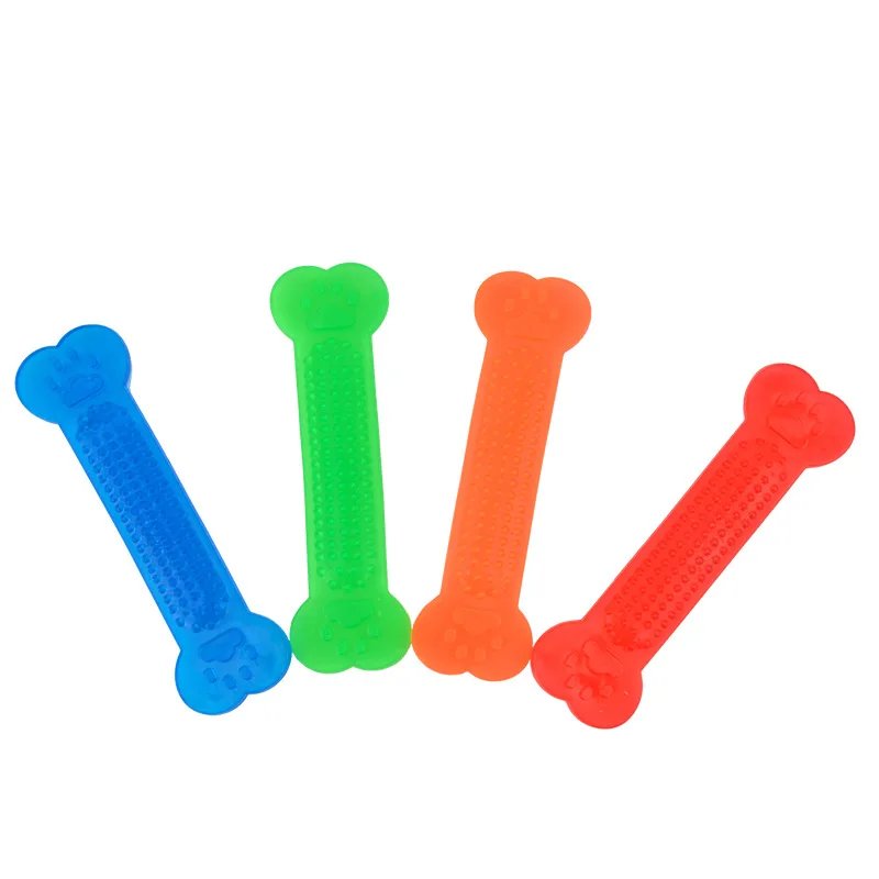 Горячая Распродажа жевательные игрушки для собак резиновая игрушка костей