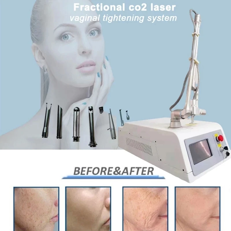 

RF CO2 Fractional Laser Beauty Machine Scar Stretch Mark Removal Laser Skin Resurfacing Vaginal Rejuvenation Machine Ace Lift