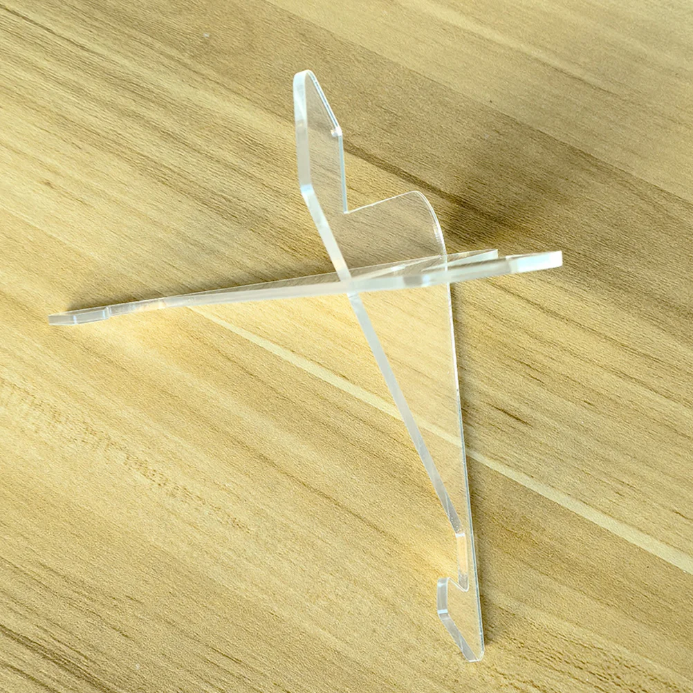 2 шт. простая прозрачная подставка настольная мольберт карты акриловые X-образные