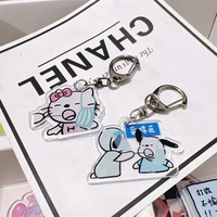 kawaii sanrio keychain hellokittys cartoon cute sweet simple bag pendant anime exquisite creative accessories girl birthday gift