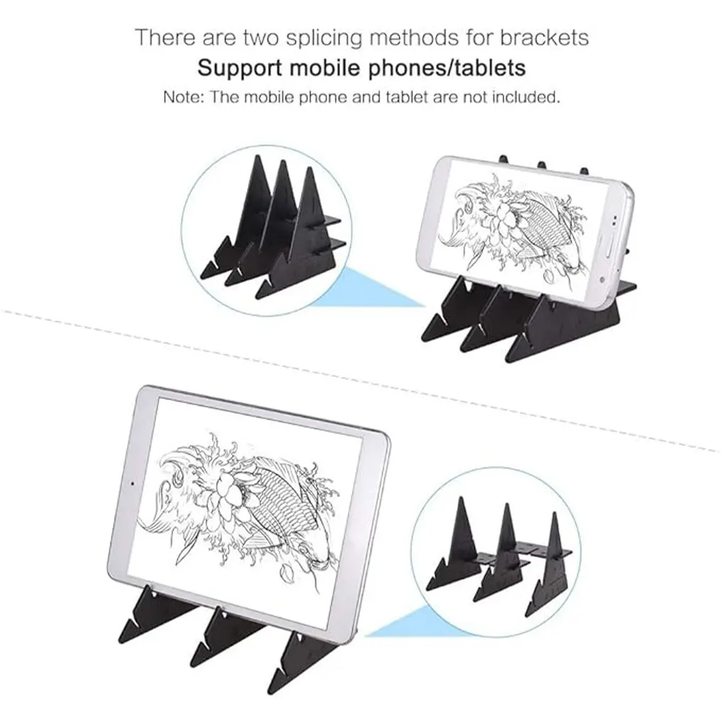

ABS Materials For Optimal Drawing Experience Light Tracing Drawing Board Portable Easy To Creativity As Shown