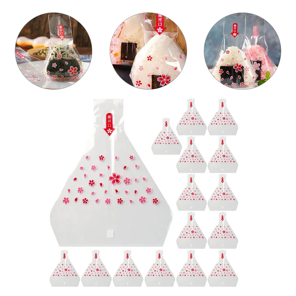 

Onigiri Bags Disposable Onigiri Bags Japanese Decor Rice Ball Packaging Bag Wrapping Paper Onigiri Wrappers