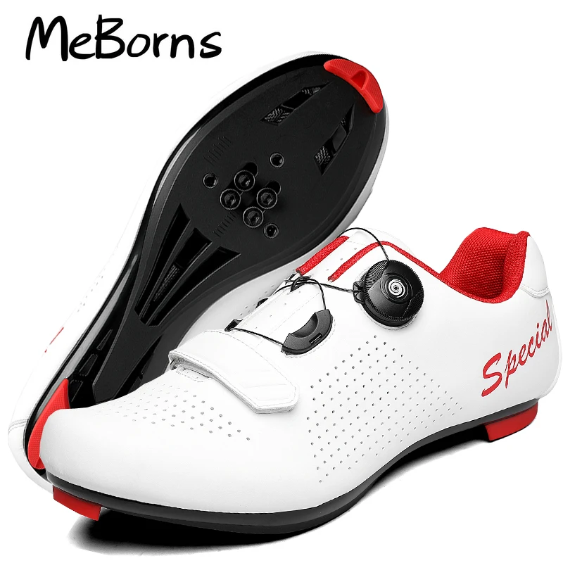 

Speed MTB Cycling Shoes Men Outdoor Sports Nonslip Mountain Bike Sneakers Racing Women Bicycle Shoe Adults Flat Roadbike Road