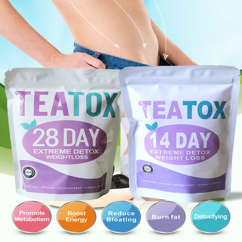 28 Days Detox Remove Waist And Shoulder Fat Flat Belly Teato