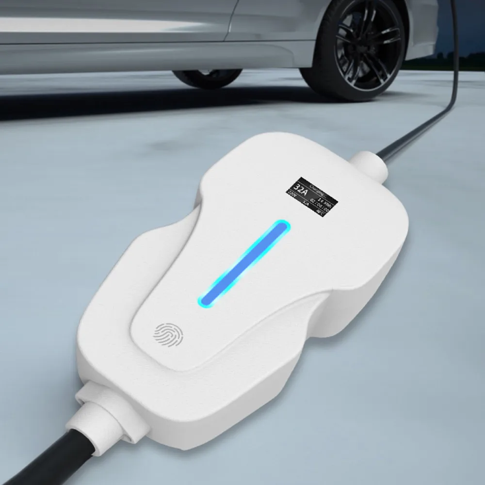 Портативное зарядное устройство для электромобилей GKFLY 7 кВт регулируемое 10 А/16