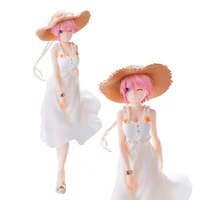 popular genuine anime the quintessential quintuplets figure nakano ichika miku pretty girl model 18cm pvc static collection toys