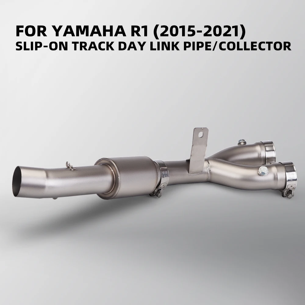 Для Yamaha YZF R1 MT10 2015-2021 мотоциклетная выхлопная труба модифицированная нержавеющая