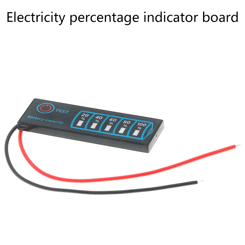 DC5V-30V Индикатор уровня заряда батареи Литиевая батарея Фосфатный