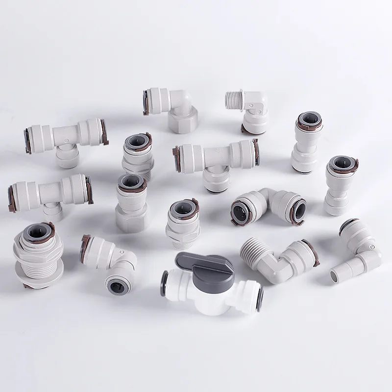 

1/2'' RO Water Fitting Male Female Thread Coupling Elbow Ball Valve Hose PE Pipe Connector Filter Parts Kitchen Faucet Accessory