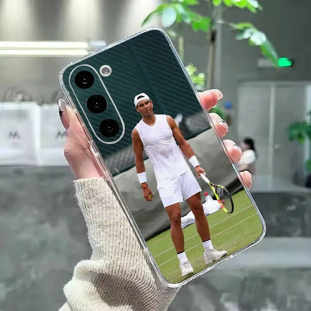 Фото Чехол для телефона King of Clay R-Rafael N-Nadal, силиконовый, мягкий, для Samsung Galaxy A73, A72, A71, A70, A53, A52, A51 №4