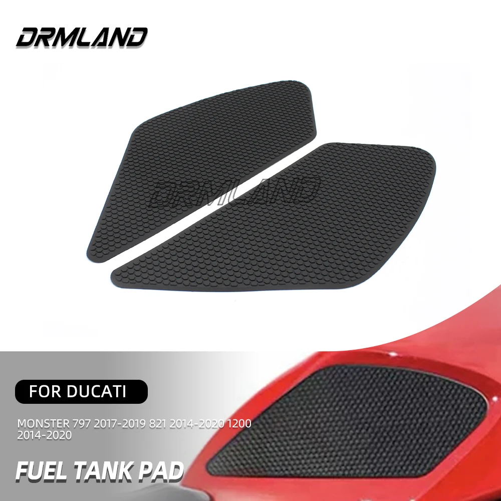 Для Ducati Monster 797 2017-2019 821-2014 2020 1200-2014 2020-аксессуары для топливного бака мотоцикла