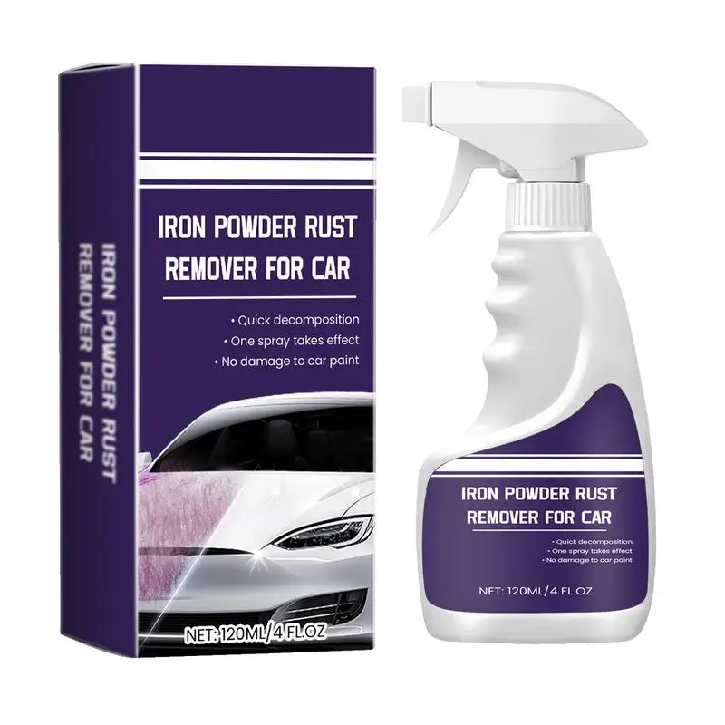 Odrdzewiacz do samochodu Potężny odplamiacz rdzy w sprayu usuwania żelaza Skuteczny środek z Zmywacz metalu dla większości