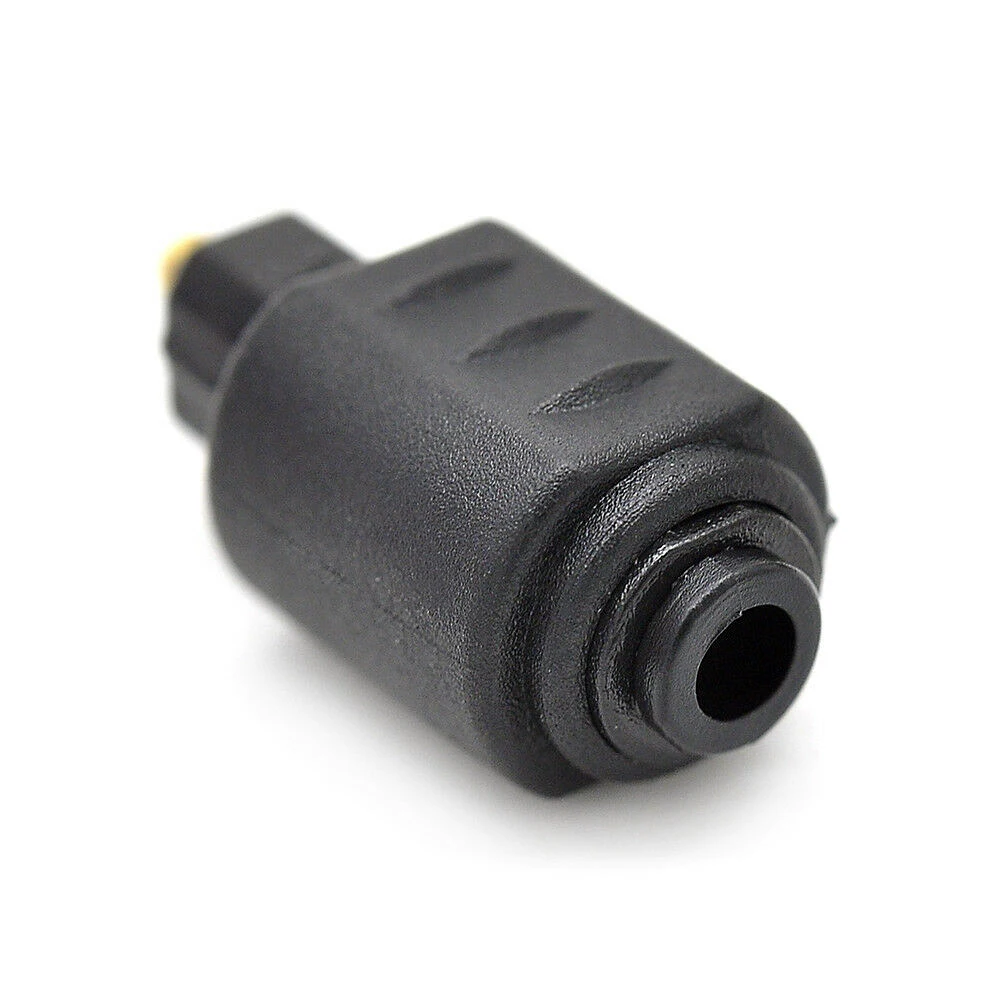 STIAYS 12 Pieces Fiber Optic Digital Optical Audio Converters 3.5mm Male to Female Mini Jack to Digital Optical Toslink Adapters