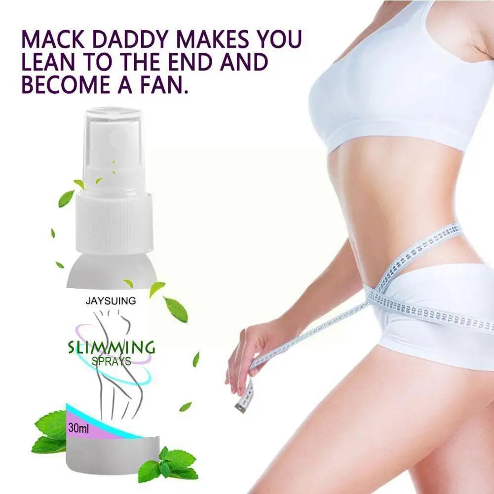 

1pcs Slimming Spray Belly Abdomen Weight Loss Products Fast Burning Fat Slim 30ml Spray T6q4