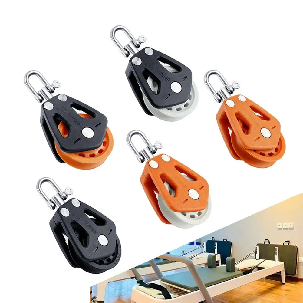 

NEW Universal Head Single Pulley High Load Low Friction Bearing Sheave Block Boat Accessories For Cruising Racing