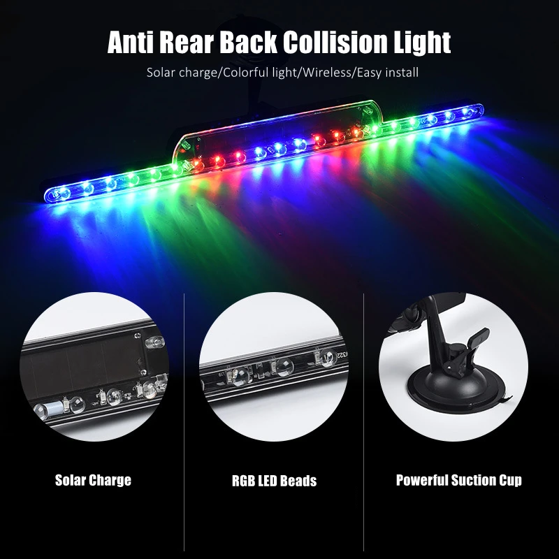 Беспроводсветодиодный Светодиодная лента RGB на солнечной батарее для