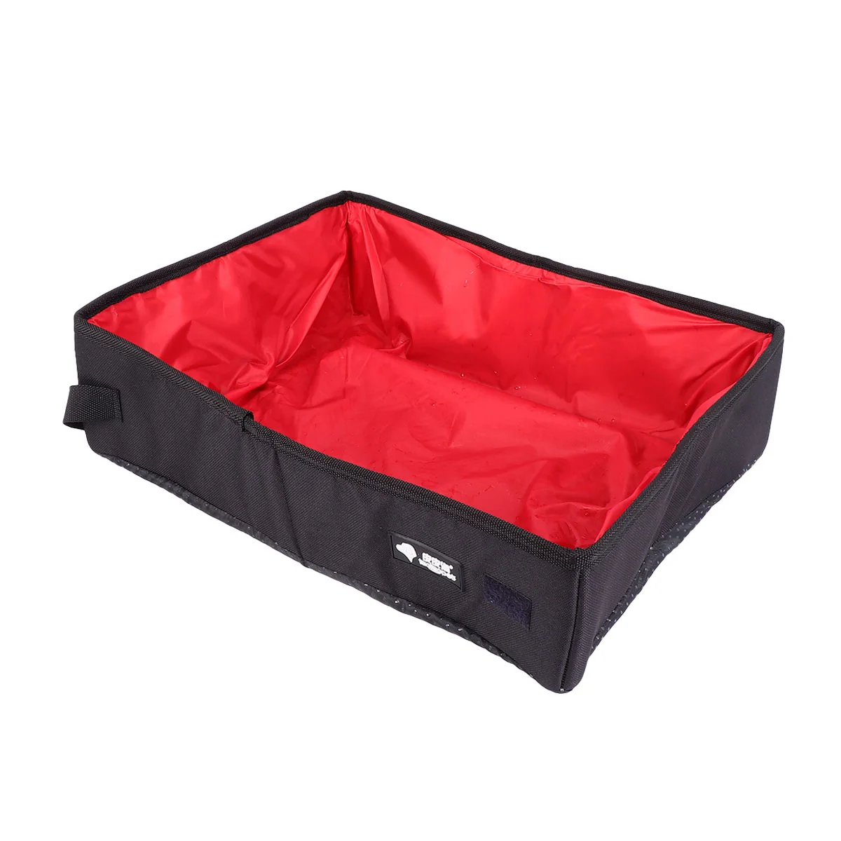 

Litter Cat Box Traypan Foldable Waterproof Portable Mat Collapsible Cloth Corner