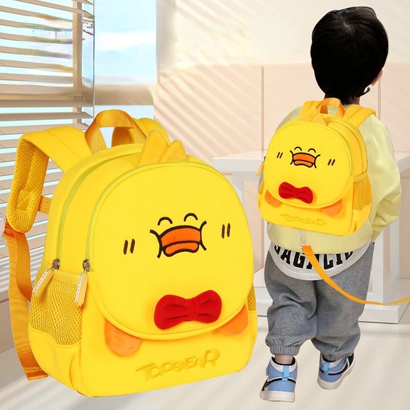 Anti Lost Children Cute Cartoon Panda Rabbit Small Backpacks New Girls Boys Baby Fashion School Bags In Kindergarten Hot