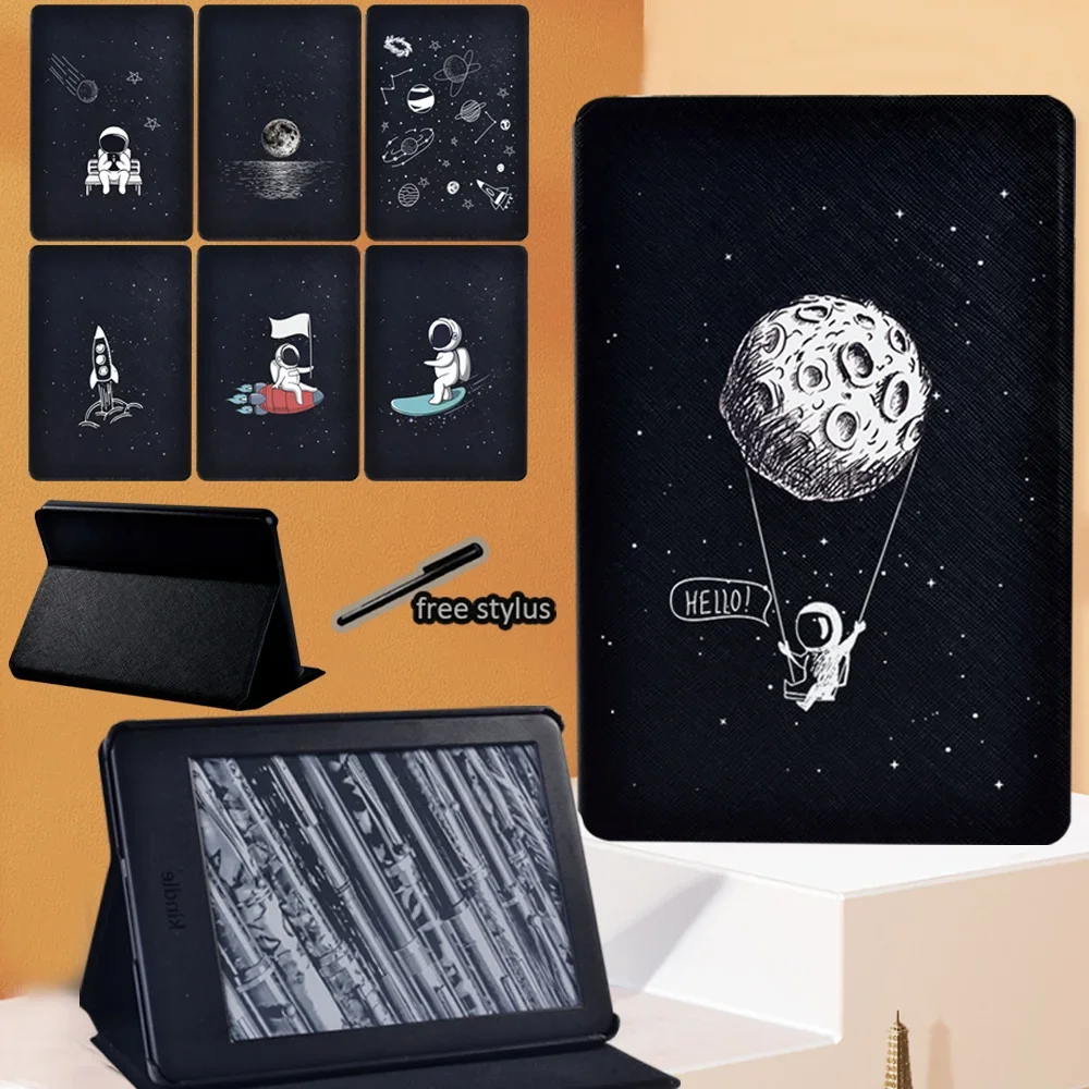 Чехол для планшета с рисунком астронавта Kindle Paperwhite 1 2 3 4 (10-го поколения)/10-го