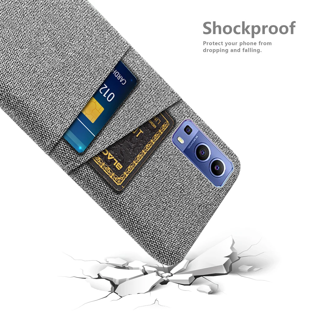 

Wallet Case For Coque Vivo Y72 5G Case Dual Card Fabric Cloth Luxury Cover For Vivo Y72 5G Cases Funda for Vivo Y 72 5G 6.58"